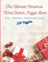 The Ultimate Christmas Word Search Puzzle Book: Christmas Puzzle Book For Adults and Kids B08N3NBPRL Book Cover