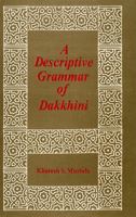Descriptive Grammar of Dakkhini 812150886X Book Cover