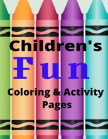 Children's Coloring & Activity Book B0BLG2PNTM Book Cover