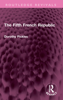 The Fifth French Republic 1032388110 Book Cover