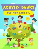 Activity Books For Kids Ages 9-12 B08M2HBCX6 Book Cover