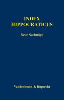 Index Hippocraticus: Neue Nachtrage 352525816X Book Cover