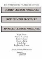 Modern Criminal Procedure, Basic Criminal Procedure, Advanced Criminal Procedure, 12th Eds. 2008 Supplement 0314288872 Book Cover