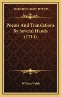 Poems And Translations By Several Hands 1165544180 Book Cover