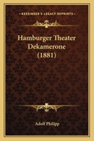 Hamburger Theater Dekamerone 1164663712 Book Cover