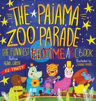 The Pajama Zoo Parade: The Funniest Bedtime ABC Book 1980902402 Book Cover