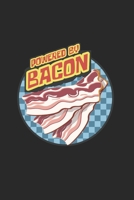 Powered By Bacon: Cool Bacon Design Notebook Composition Book Novelty Gift (6x9) Lined Notebook to write in 1674362501 Book Cover