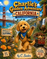 Charlie's Golden Adventure: California: Charlie the Golden Doodle Travels the USA B0H89Q8QW5 Book Cover