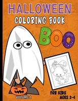 Halloween Coloring Book For Kids Ages 2-4: Adorable Creatures Perfect For Toddlers and PreSchoolers B08L47RY3B Book Cover