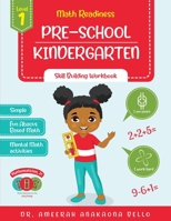 Math Readiness PRE-SCHOOL KINDERGARTEN: Skill Building Workbook 1735935409 Book Cover