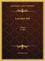 Lewesdon Hill a poem. 1179554353 Book Cover