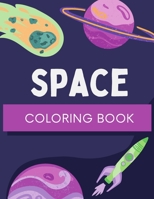 Space Coloring Book B095L5LY6R Book Cover