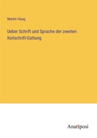 Ueber Schrift und Sprache der zweiten Keilschrift-Gattung 3382015420 Book Cover