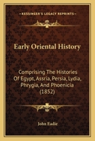 Early Oriental History 1018618902 Book Cover