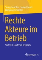 Rechte Akteure Im Betrieb: Sechs Eu-L�nder Im Vergleich 3658376899 Book Cover