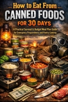 How to Eat From Canned Foods for 30 Days: A Practical Survival & Budget Meal Plan Guide for Emergency Preparedness and Pantry Cooking B0GN3FWTT8 Book Cover