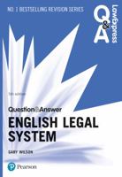 Law Express Question and Answer: English Legal System 1292253711 Book Cover