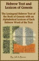 Hebrew Text and Lexicon of Genesis 1602640580 Book Cover