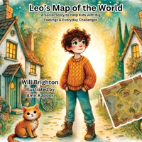 Leo's Map of the World: A Social Story to Help Kids with Big Feelings & Everyday Challenges 1961763184 Book Cover