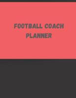 Football Coach Playbook: Youth Game Strategy Play Organizer 1081533129 Book Cover