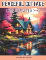 Peaceful Cottage Coloring Book: Coloring For Serenity With Cozy Cottages And Idyllic Retreats For A Relaxing Escape B0CP9HBVLT Book Cover