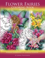 Flower Fairies: Coloring Book for Adults: Winged Guardians of Garden Flowers 0244178631 Book Cover