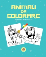 Animali da colorare B092HFY1K3 Book Cover