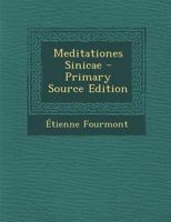 Meditationes Sinicae 1019286679 Book Cover