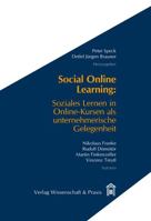 Social Online Learning: Soziales Lernen in Online-Kursen ALS Unternehmerische Gelegenheit 389673752X Book Cover
