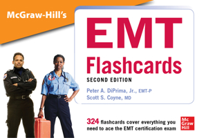 McGraw-Hill's EMT Flashcards, Second Edition 1260457745 Book Cover