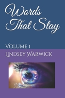 Words That Stay: Volume 1 B08TQJ924T Book Cover