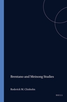 Brentano and Meinong Studies (Studien Zur Österreichischen Philosophie) 9062037240 Book Cover