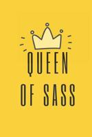 Queen of Sass - Notebook: 6 x 9 SKETCH AND WRITE Notebook. Ideal gift for daughter, niece, best friend, colleague 1077168810 Book Cover