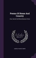 Poems of home and country 1275807194 Book Cover