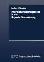 Informationsmanagement in Der Organisationsplanung 3824400030 Book Cover
