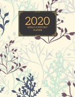 2020 Weekly & Monthly Planner: Planner And Journal Organizer 2020 | Planner Calendar 2020 1660609453 Book Cover