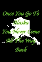 Once You Go To Alaska You Never Come All The Way Back: Fisherman's Log or Record Book 165900893X Book Cover