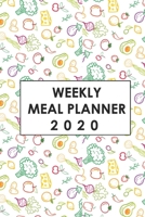 2020 Meal Planner For the Year: Weekly Meal Planner for 2020, Meal Planning Made Easy With This 53 Week Meal Planner Book, 6x9, Soft Cover, Matte Finish 1677690364 Book Cover