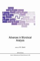 Advances In Microlocal Analysis (Nato Science Series C: (Closed)) 9027721955 Book Cover