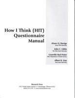 How I Think: (Hit) Questionnaire and Manual 087822470X Book Cover