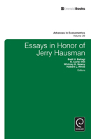 Essays in Honor of Jerry Hausman (Advances in Econometrics) 1781903077 Book Cover