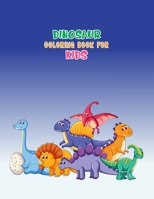 Dinosaur Coloring Book For Kids: Great Gift For Boys & Girls 1673990800 Book Cover