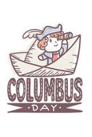 Columbus Day Notebook: Graph Paper Journal 6x9 - 120 Pages 1712778773 Book Cover