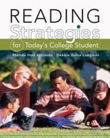 Reading Strategies for Today's College Student 083845710X Book Cover