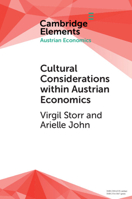 Cultural Considerations Within Austrian Economics 1108708161 Book Cover