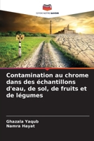 Contamination au chrome dans des échantillons d'eau, de sol, de fruits et de légumes (French Edition) 6209055893 Book Cover