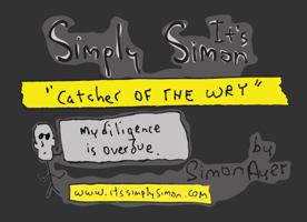 It's Simply Simon: Catcher of the Wry 0991598156 Book Cover