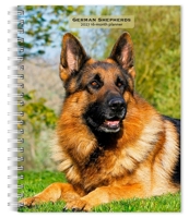 German Shepherds 2027 6 X 7.75 Inch Spiral-Bound Wire-O Weekly Engagement Planner Calendar New Full-Color Image Every Week B0GH8SPRGP Book Cover