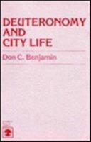 Deuteronomy and City Life 0819131393 Book Cover