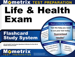 Life and Health Exam Flashcard Study System: Life and Health Test Practice Questions and Review for the Life and Health Insurance Exam 1609719891 Book Cover